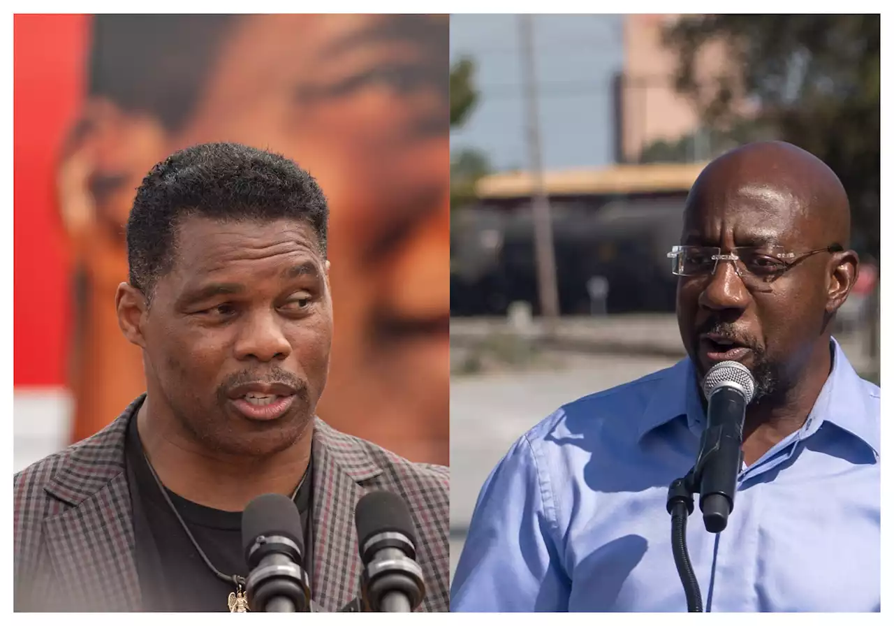 Raphael Warnock says unlike Herschel Walker he 'never pretended' to be cop