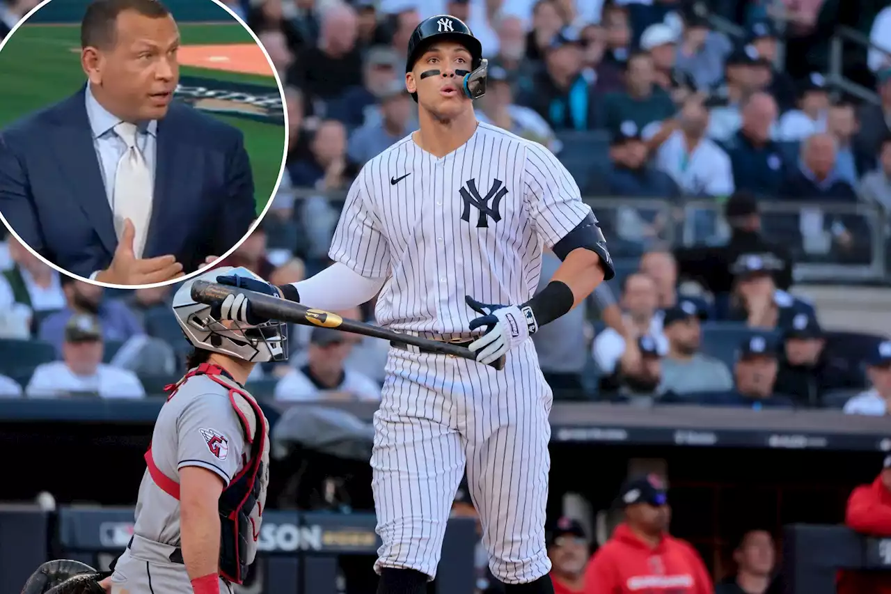 Alex Rodriguez rips Yankees for batting Aaron Judge leadoff: ‘Ridiculous’