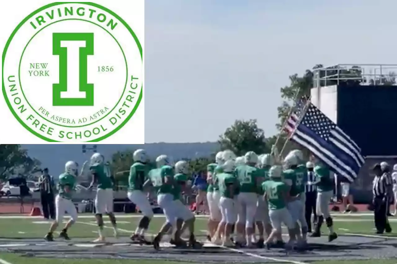 Irvington High School football team’s 9/11 banners upset woke educrat