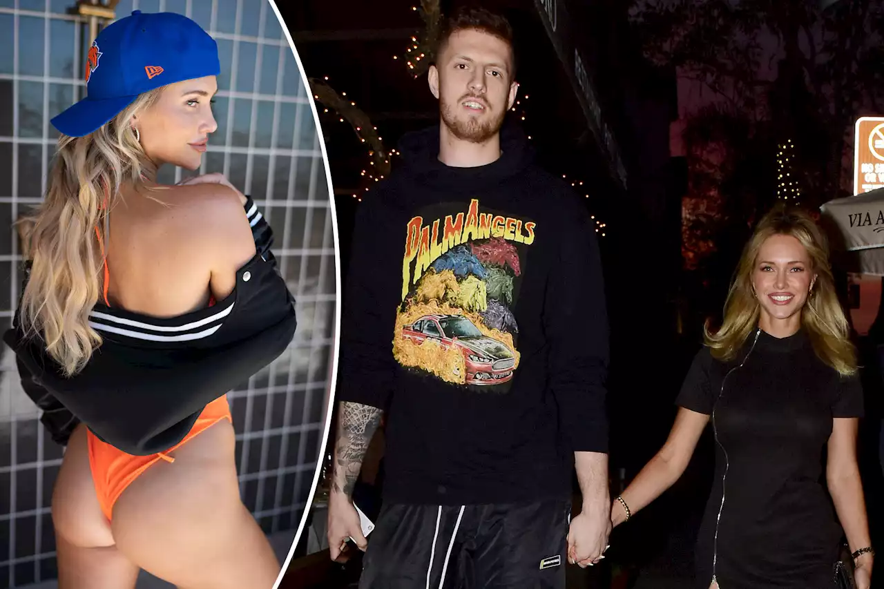 Knicks’ Isaiah Hartenstein hit on bikini-model fiancée in unusual way