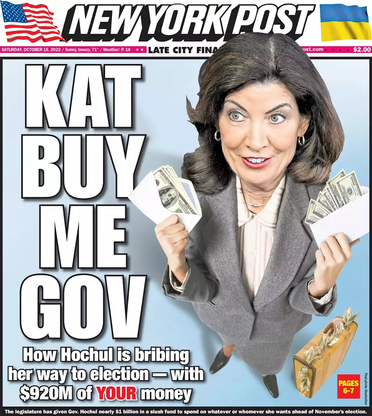 Hochul’s personal billion-dollar vote-buying slush fund