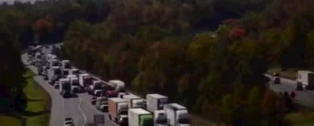 Here’s why traffic is moving very slowly on I-81N in Dauphin and Cumberland counties