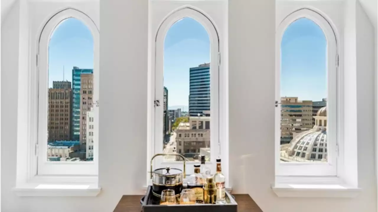 The Two-Floor Penthouse in Oakland’s Historic Cathedral Building Is on the Market for $1.5 Million