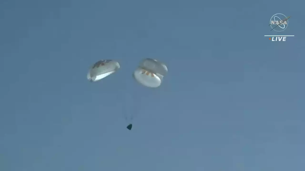 SpaceX's Crew-4 splashes down after 5 months on International Space Station