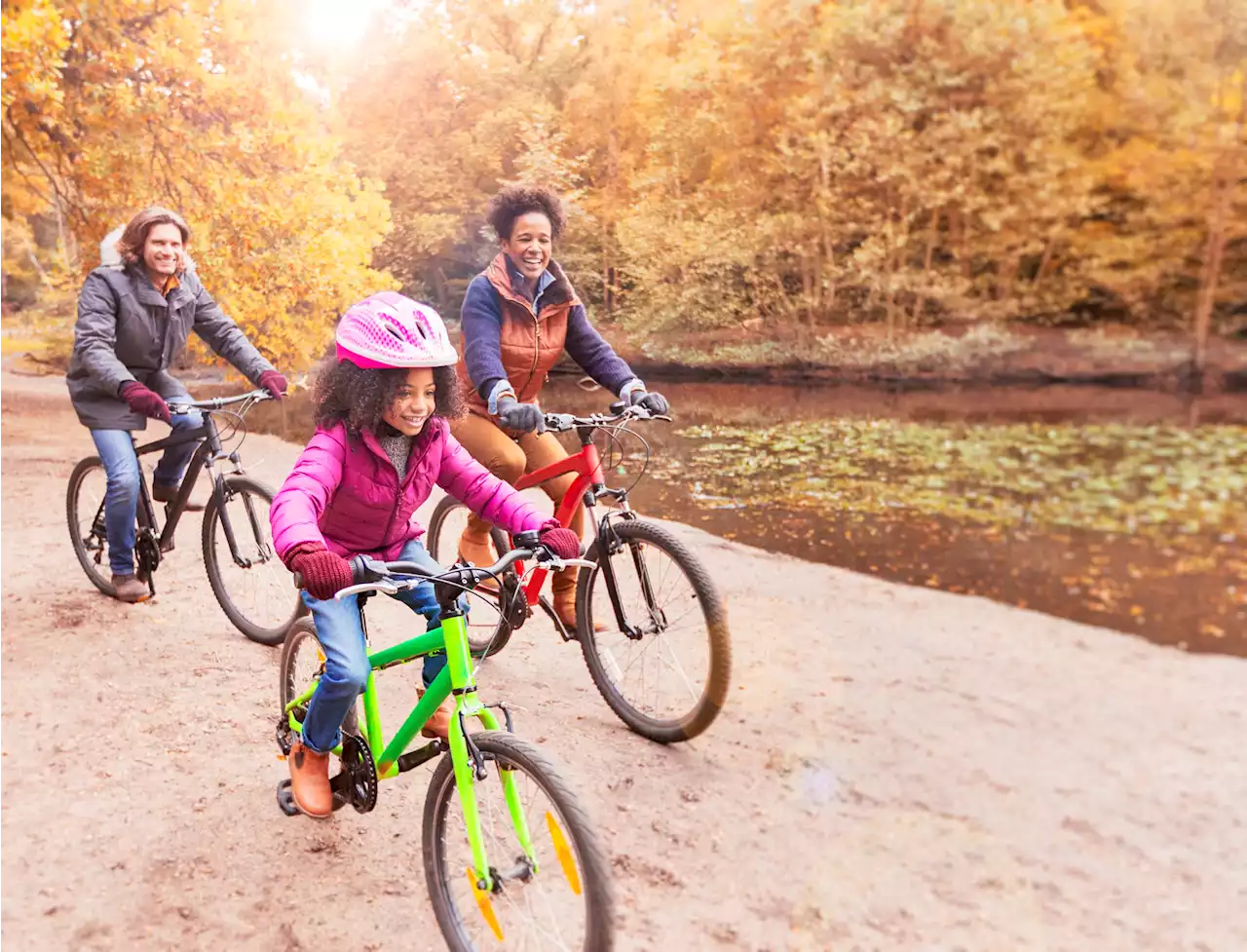 35 best family cycle routes for autumn, from the coast of Argyll to the woodlands of Devon