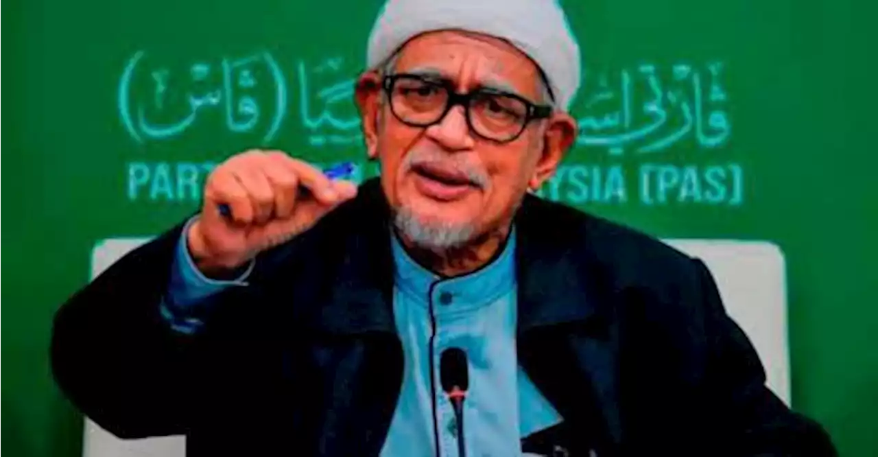 Hadi: PAS rejects PH due to LGBT, DAP and bribe-givers