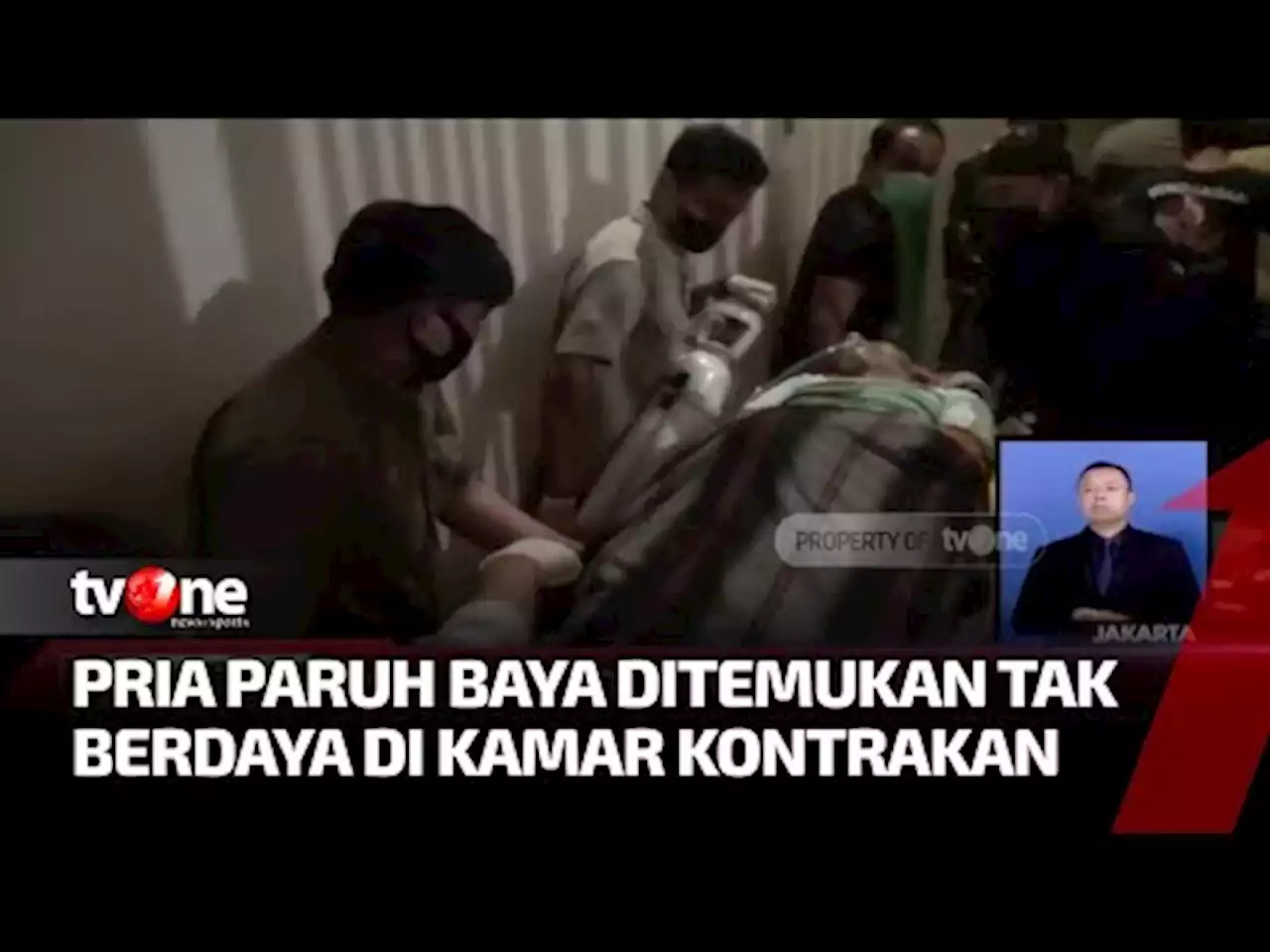 Tak Keluar Kamar 4 Hari, Pria Paruh Baya Warga Kembangan Ditemukan Tergeletak Tak Berdaya - tvOne