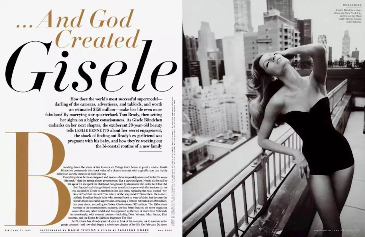 ...And God Created Gisele | Vanity Fair | May 2009