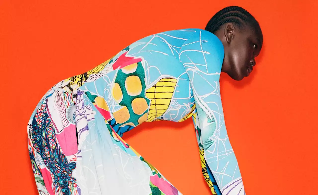 Stella by Stella: Stella McCartney reimagines Frank Stella’s artworks for A/W 2022