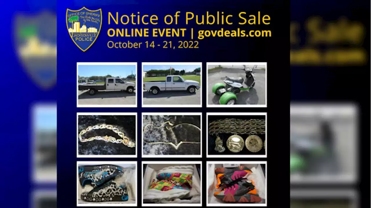 JSO holding public online auction starting Friday