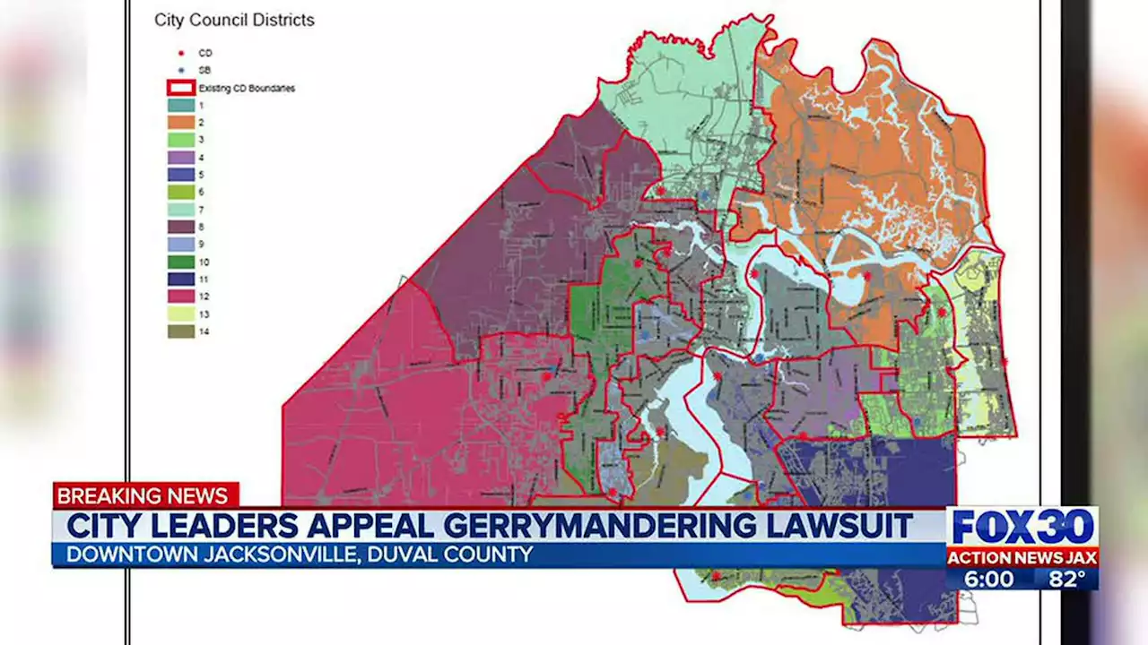 Jacksonville City Council to appeal judge’s order regarding newly-drawn district lines