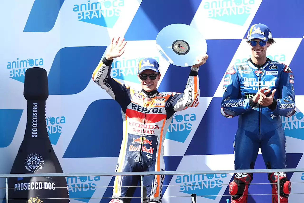 Marquez “can’t forget where I came from” to get milestone MotoGP podium