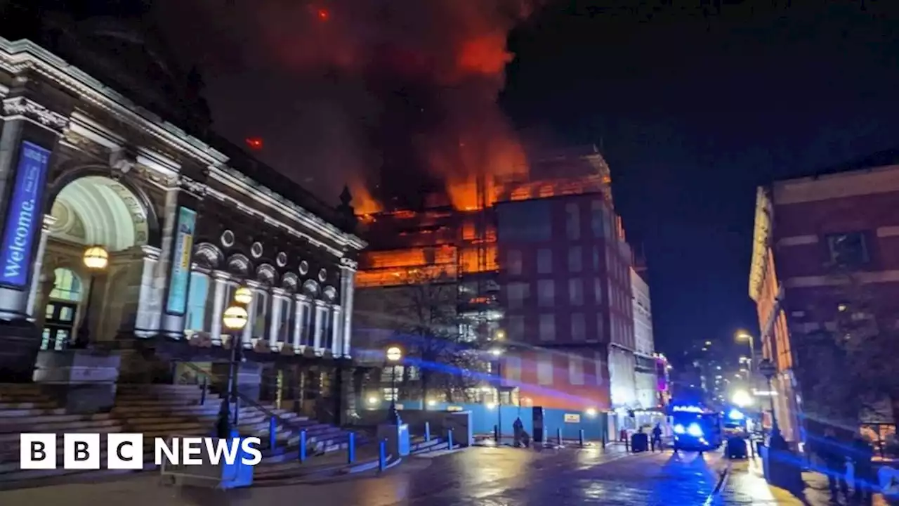 Leeds fire: Investigation into city centre blaze begins