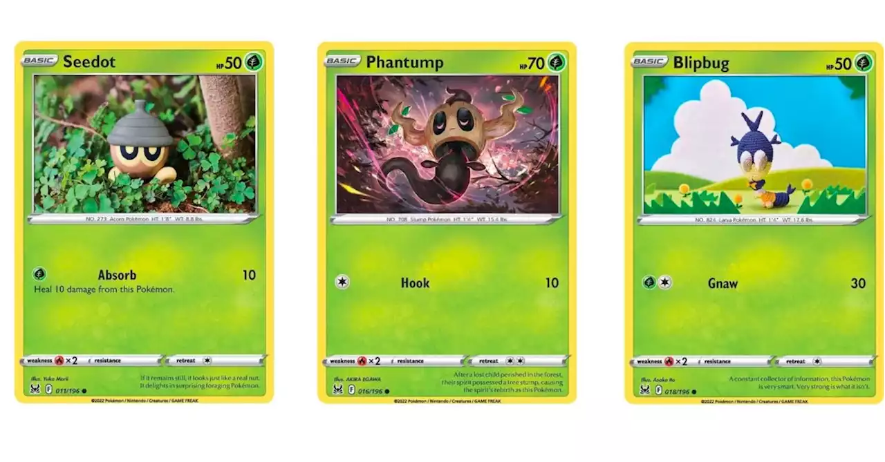 The Cards Of Pokémon TCG: Lost Origin Part 2: Grass-Types