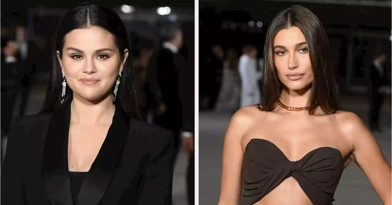 Selena Gomez And Hailey Bieber Were Publicly Photographed Together For The First Time