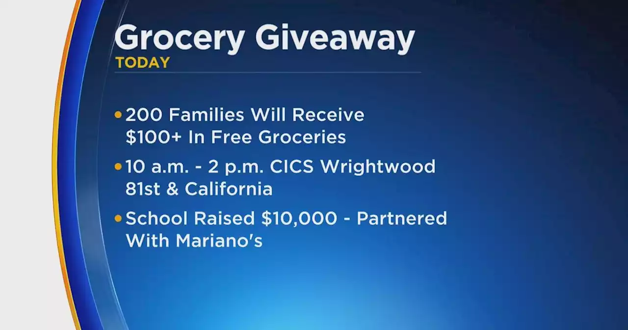 South Side elementary school to surprise hundreds of families with free food