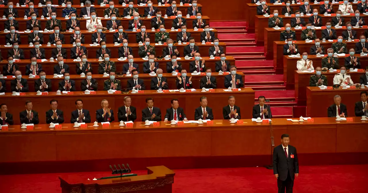 China's Communist party congress opens with Xi Jinping calling for military growth