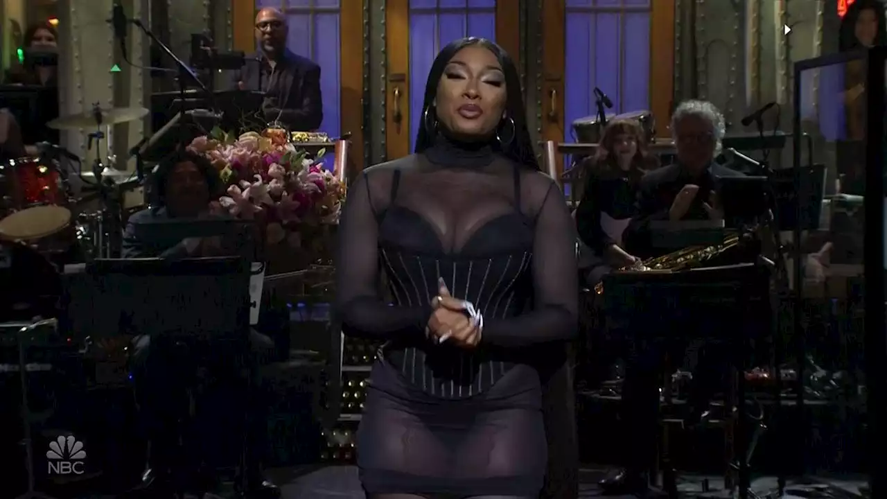 Megan Thee Stallion jokes about her many aliases on 'SNL' - CNN Video