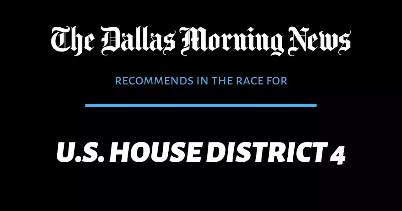 No recommendation in Texas’ 4th Congressional District