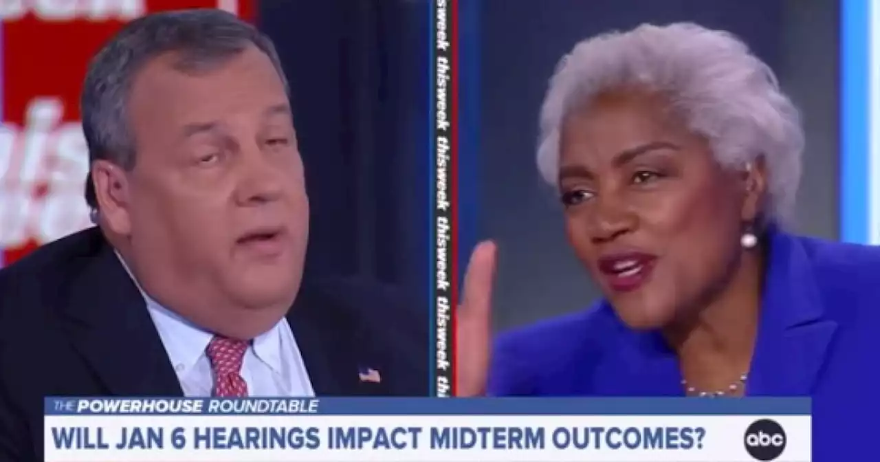 Donna Brazile confronts Chris Christie over Jan. 6 panel 'credibility'