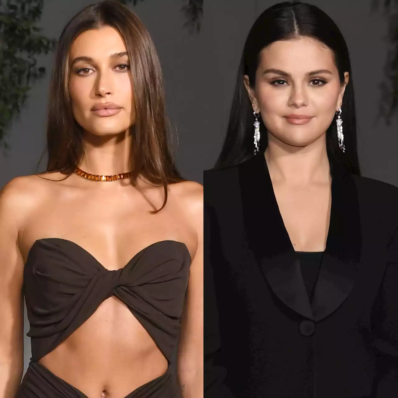 Selena Gomez and Hailey Bieber Unite for Their First Photos Together - E! Online