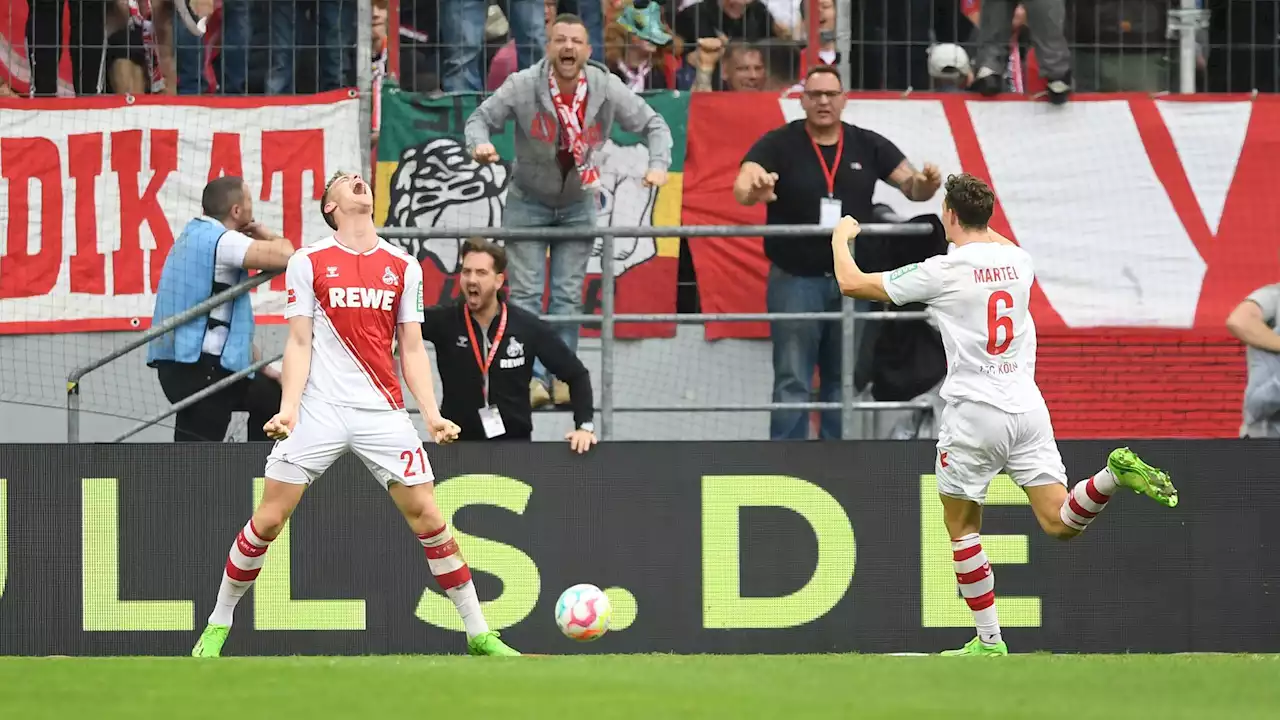 Bundesliga: 1. FC Köln ringt FC Augsburg in wildem Spiel nieder und stoppt den Negativtrend