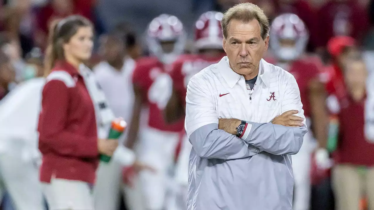 Alabama’s Nick Saban rages after special teams mistake