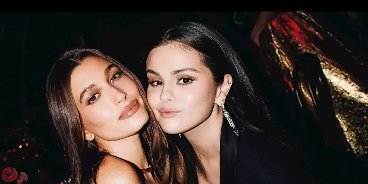 Hailey Bieber And Selena Gomez Pose For Pics At Academy Museum Gala