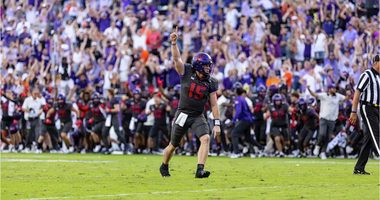 Texas college football rankings: TCU remains No. 1