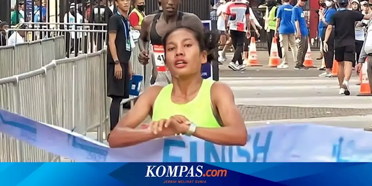 Jakarta Marathon 2022: Odekta Naibaho Tercepat, Gelar Juara Jadi Modal