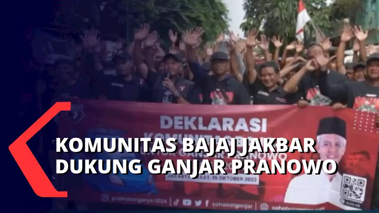 Dukung Ganjar Pranowo, Sahabat Ganjar Adakan Bazaar Murah Hingga Konvoi Bareng Komunitas Bajaj!