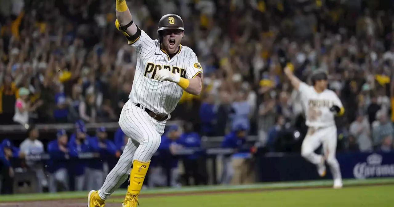 Cronenworth, Padres rally to stun Dodgers 5-3 to reach NLCS