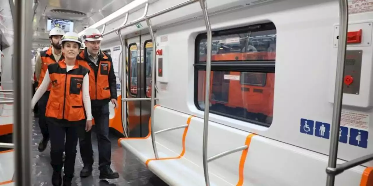 Metro CDMX: Sheinbaum supervisa encendido del primer tren de la Línea 1