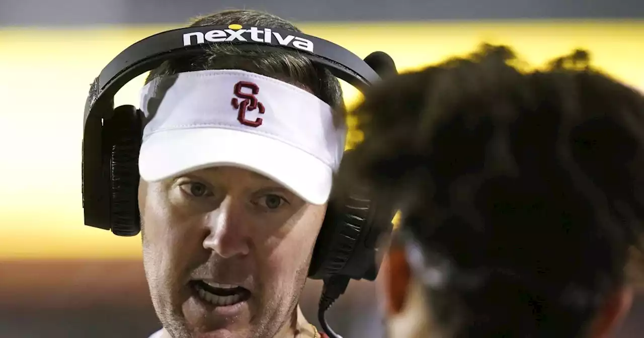 Commentary: Lincoln Riley and USC fail to achieve statement win as playoff hopes dim