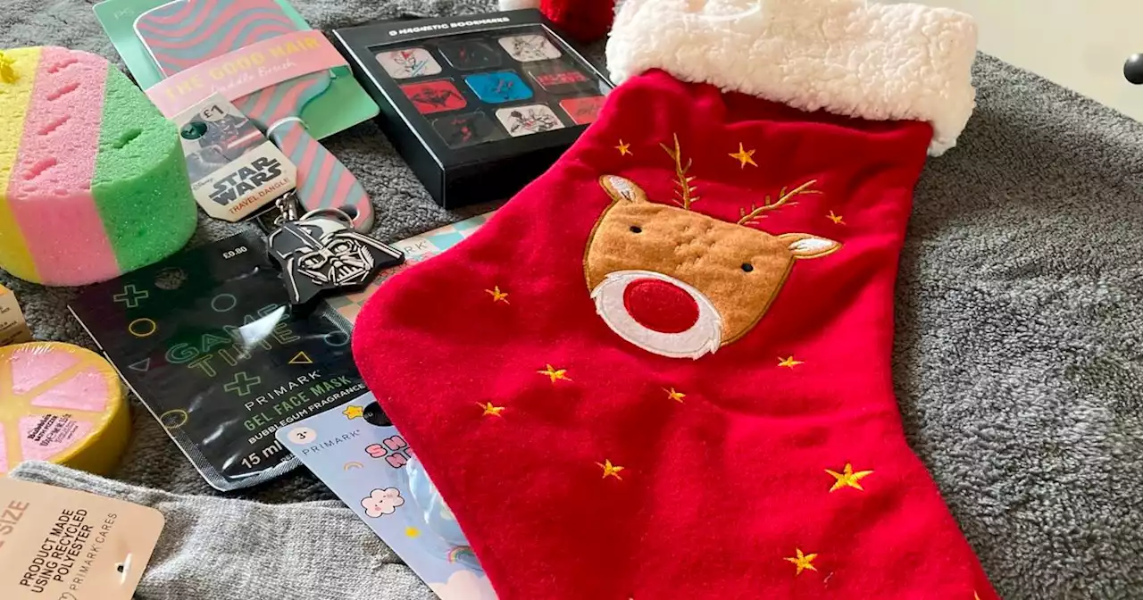 'I filled a Christmas stocking with Primark gifts for less than £15'