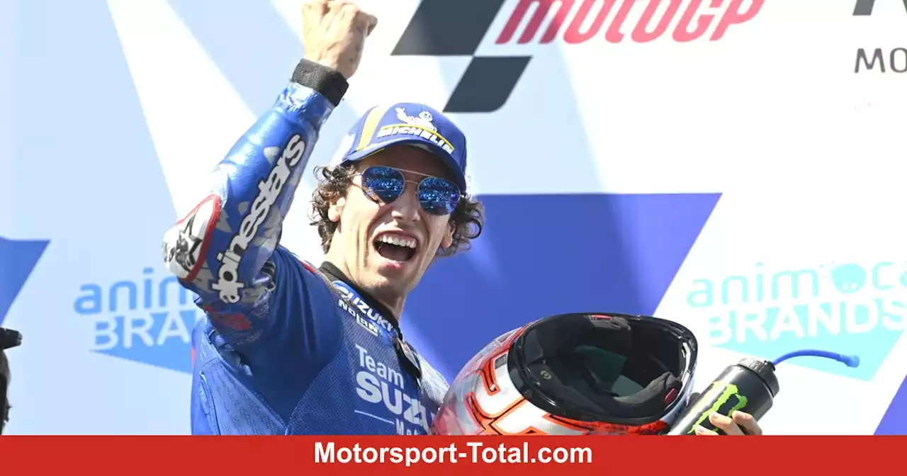 'So verdient': Alex Rins versüßt Suzuki-Abschied mit einem Sieg