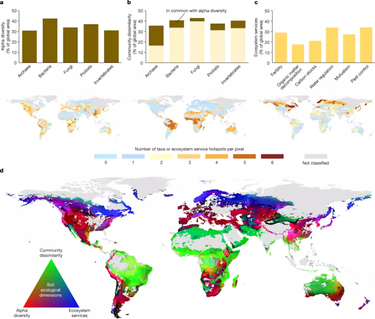 Global hotspots for soil nature conservation - Nature