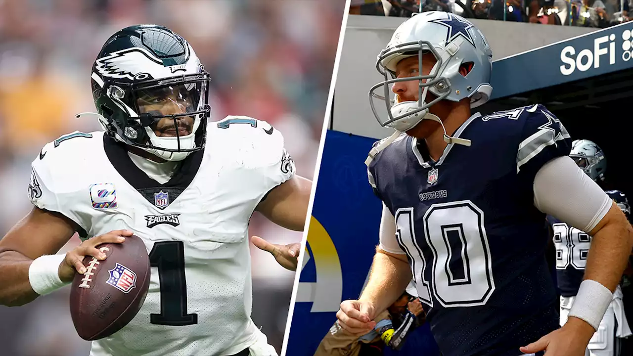 Philadelphia Eagles, Dallas Cowboys Set For First Place Showdown