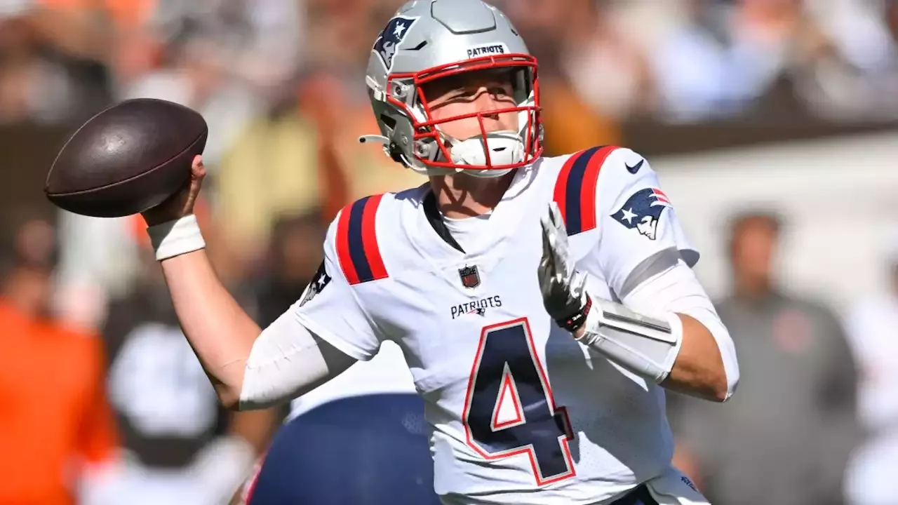 Bailey Zappe, Patriots cruise over 38-15 win at Cleveland – Boston