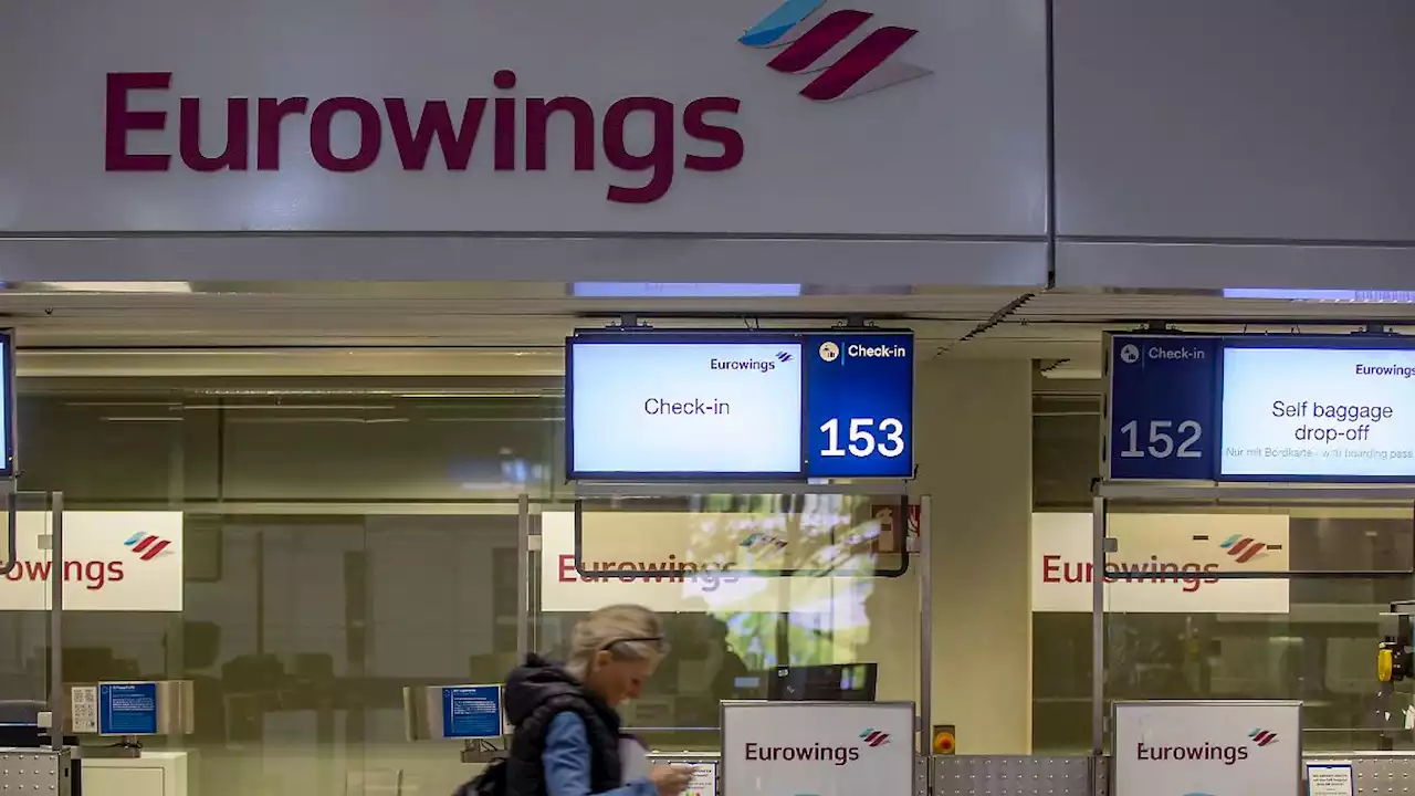 Hälfte der Eurowings-Flüge soll stattfinden