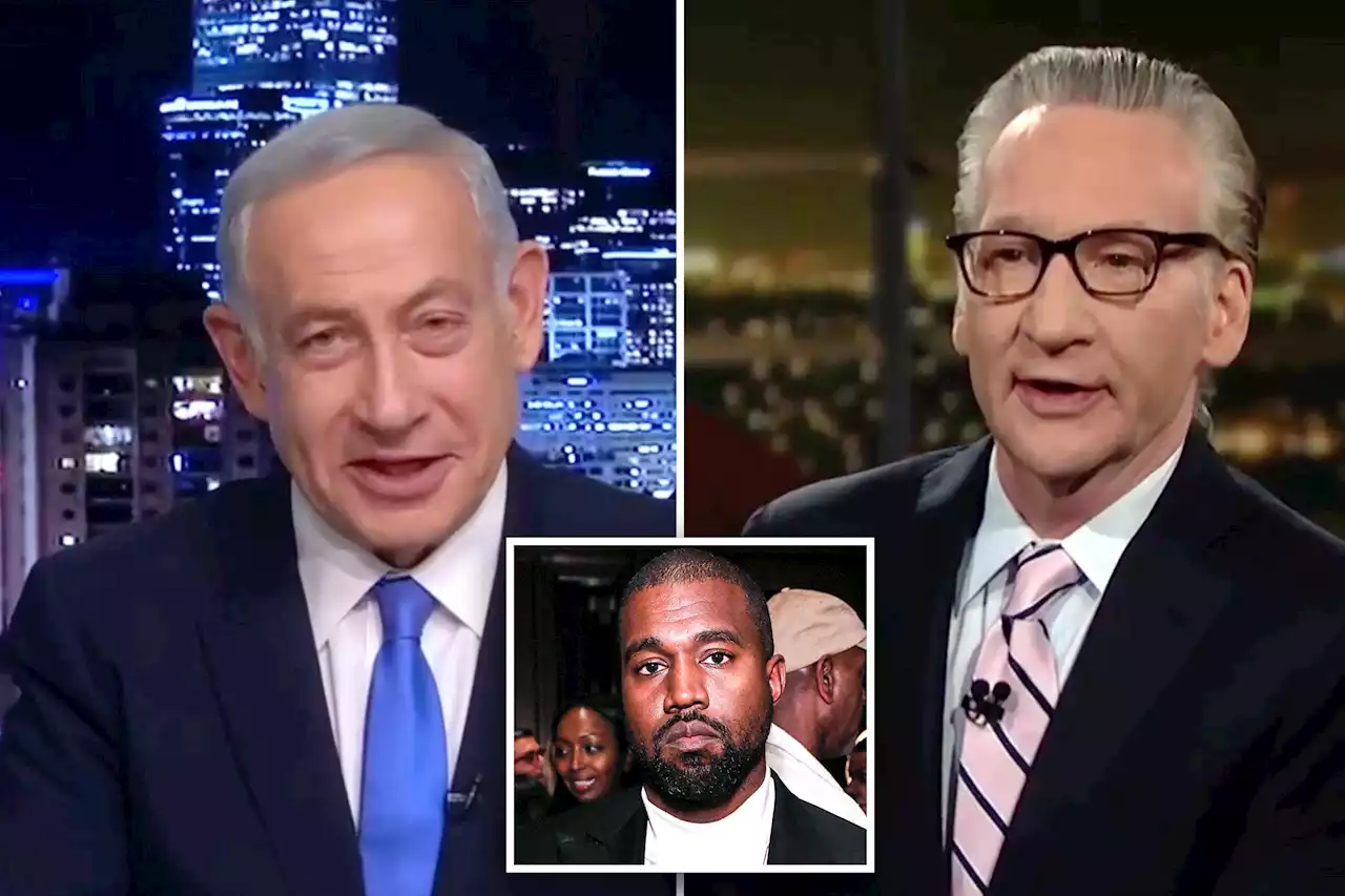 Bill Maher asks Benjamin Netanyahu if Israel ‘will retaliate’ against Kanye West after anti-Semitic rant