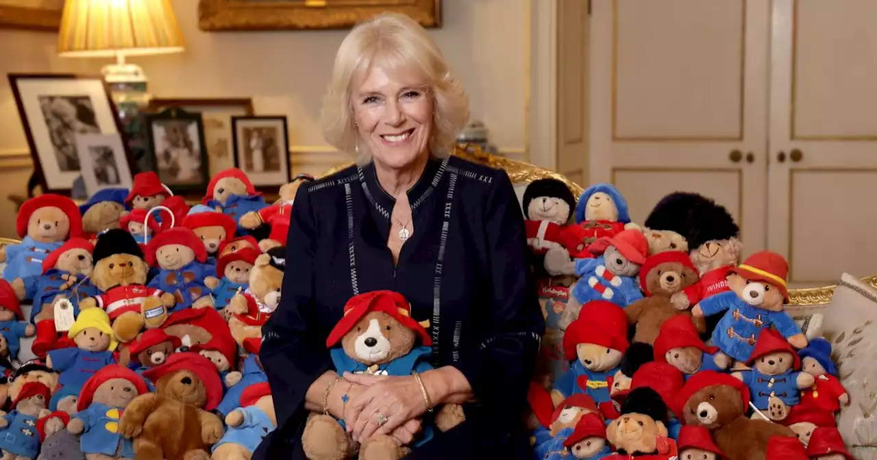 Camilla surrounded by Paddington Bears as tributes to Queen donated to charity