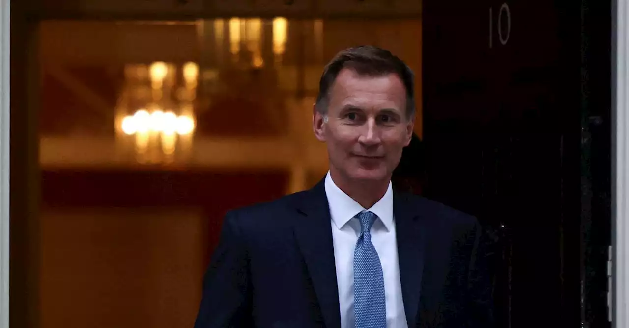 UK finance minister Hunt vows to win back financial market trust