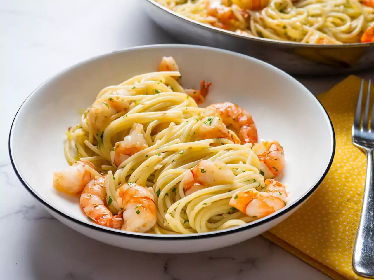 Shrimp Scampi With Pasta Recipe