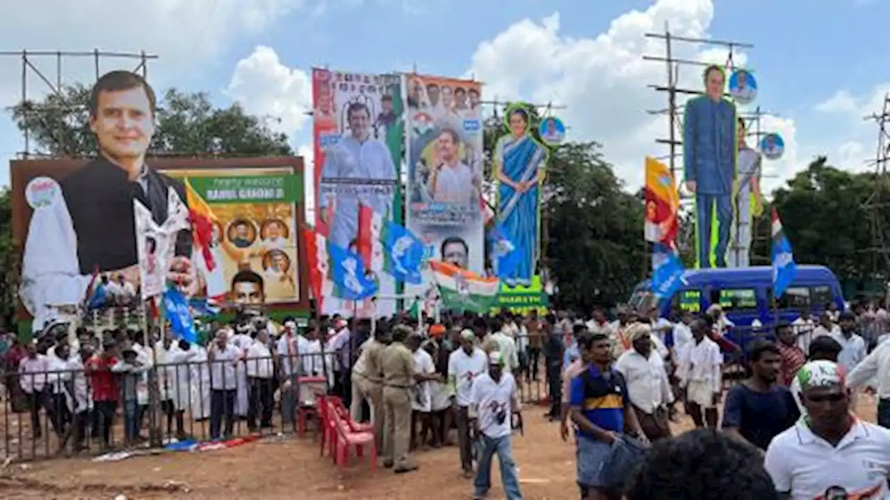 India's opposition Congress gathers tens of thousands in Karnataka rally