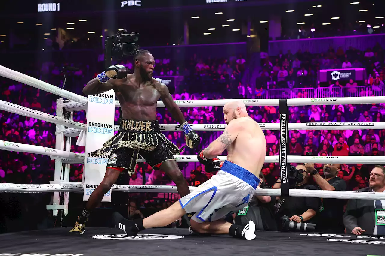 Deontay Wilder noquea a Helenius en su regreso al ring