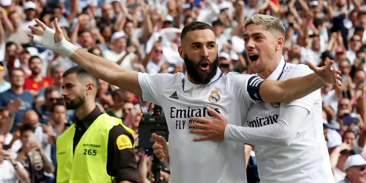 Real Madrid, la nuova vita di Benzema che ora brinda nell'oro