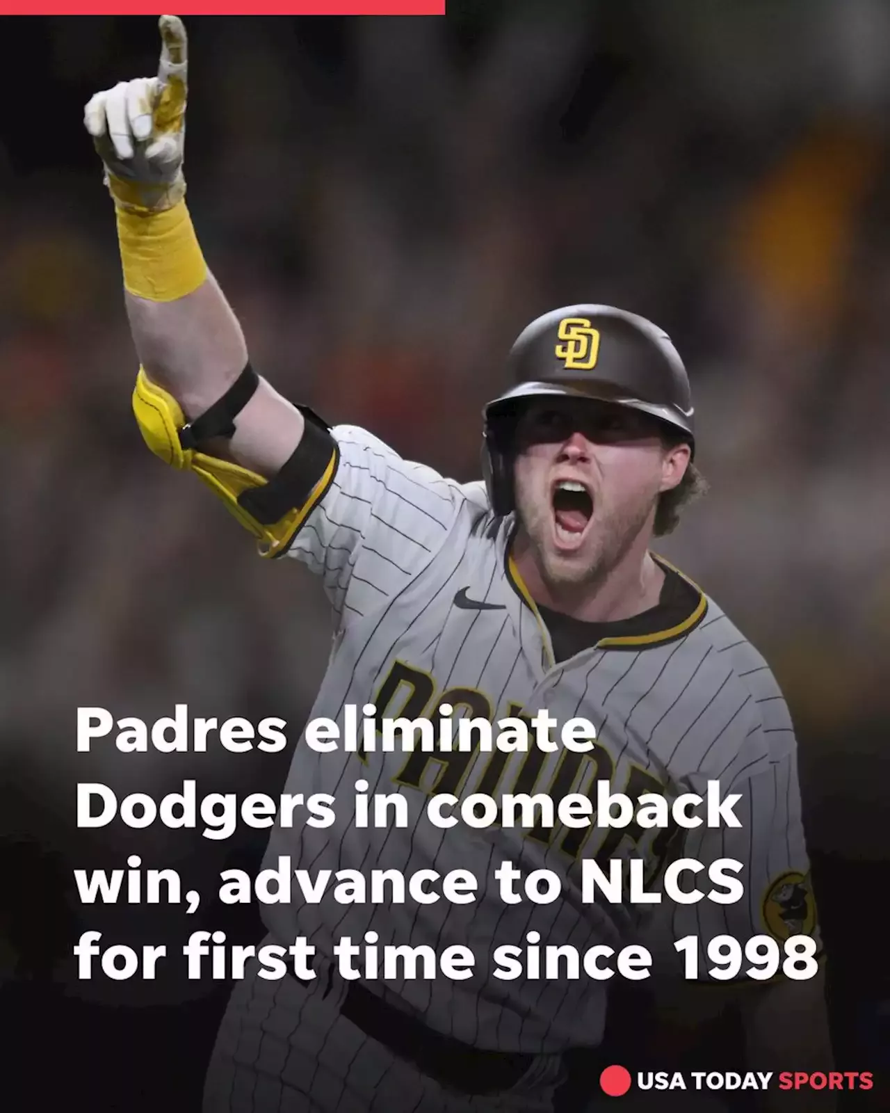 Dragon slayers: Padres rally past Dodgers, reach NLCS for first
