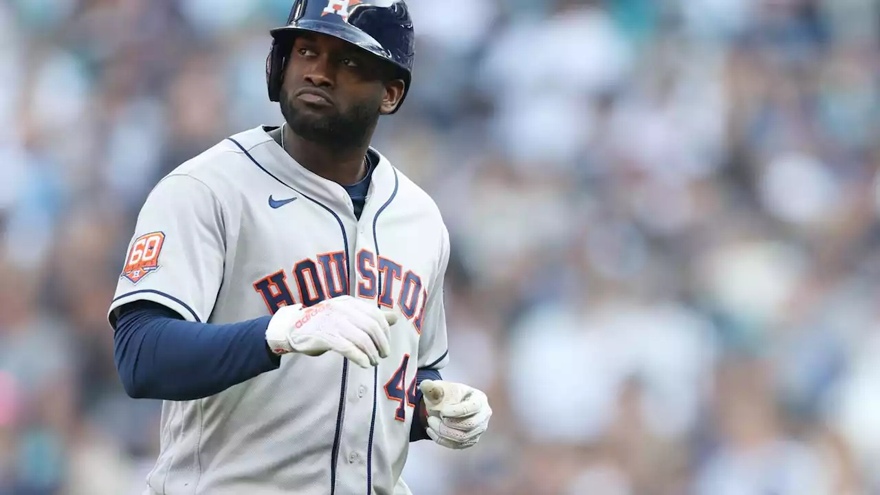 MLB playoffs: Astros and Mariners scoreless in tense extra-innings duel, Guardians up early on Yankees in ALDS