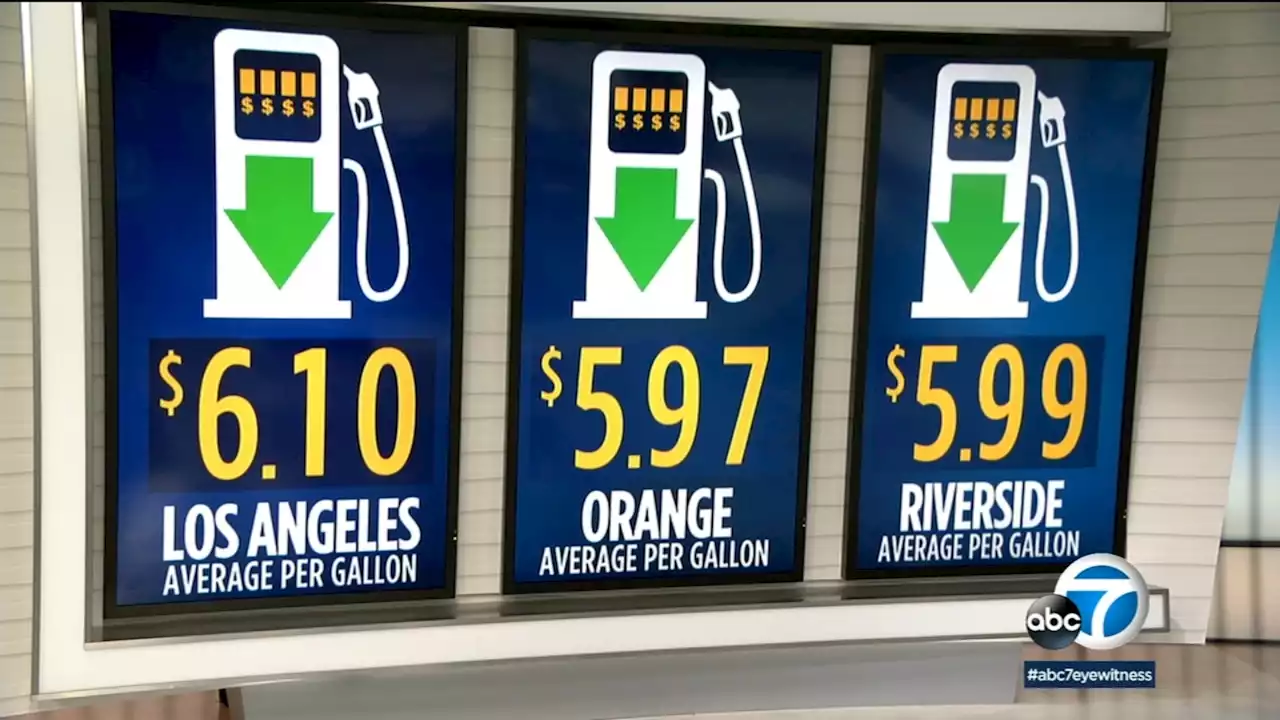 Average gas prices in Los Angeles, Orange counties fall for 12th consecutive day